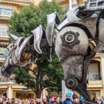 Menton animatronic iron horse